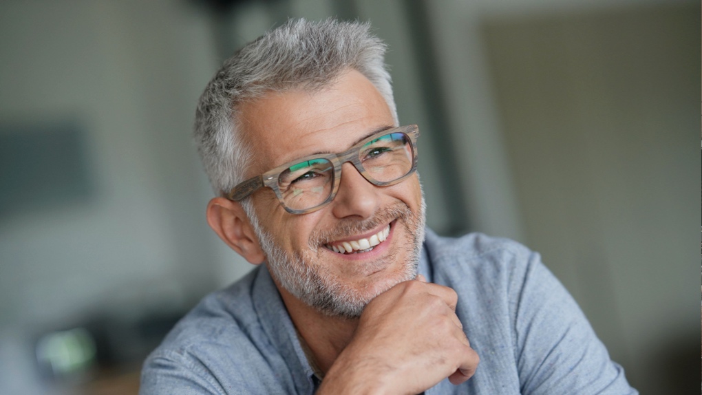 man with glasses