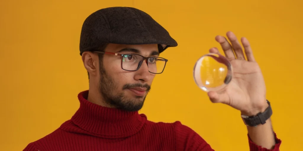 wearing really thin lenses