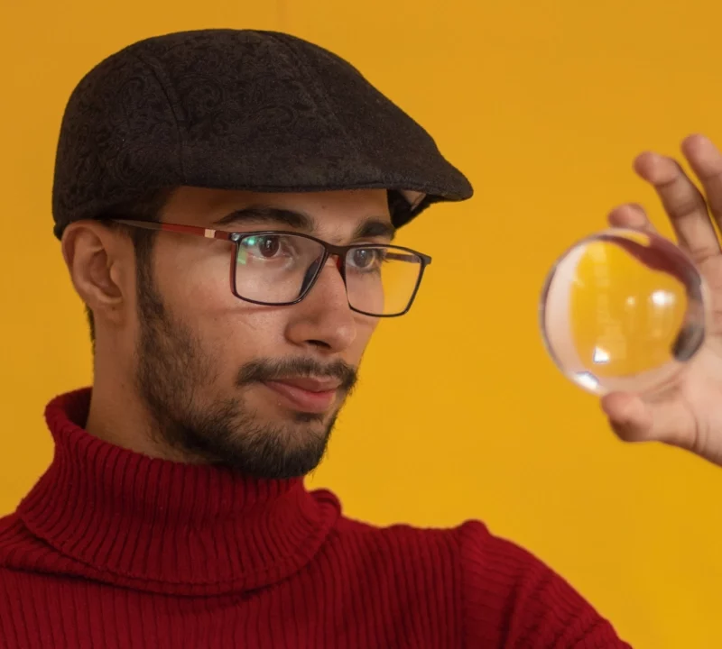 wearing really thin lenses