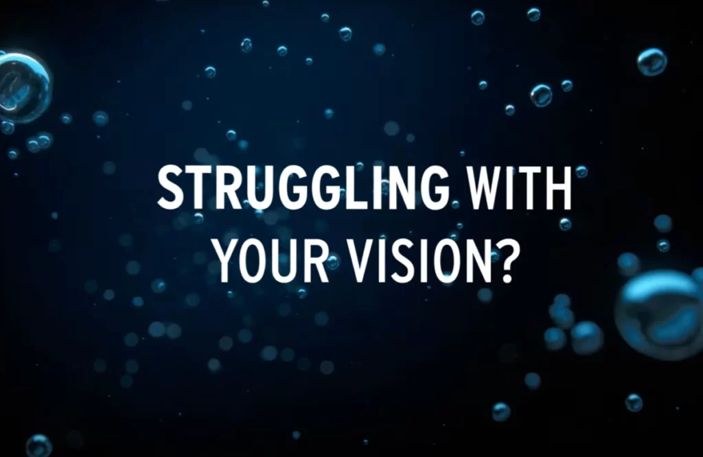 struggling vision