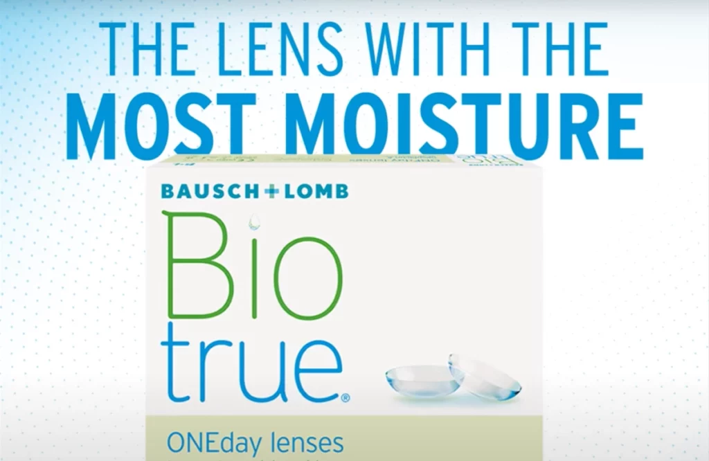 bausch + lomb bio tru the lends with the most moisture video poster