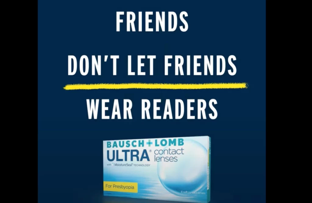 friends don't let friends wear readers