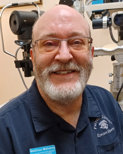 Matthew Mahoney, RDO, ABOC, NCLE