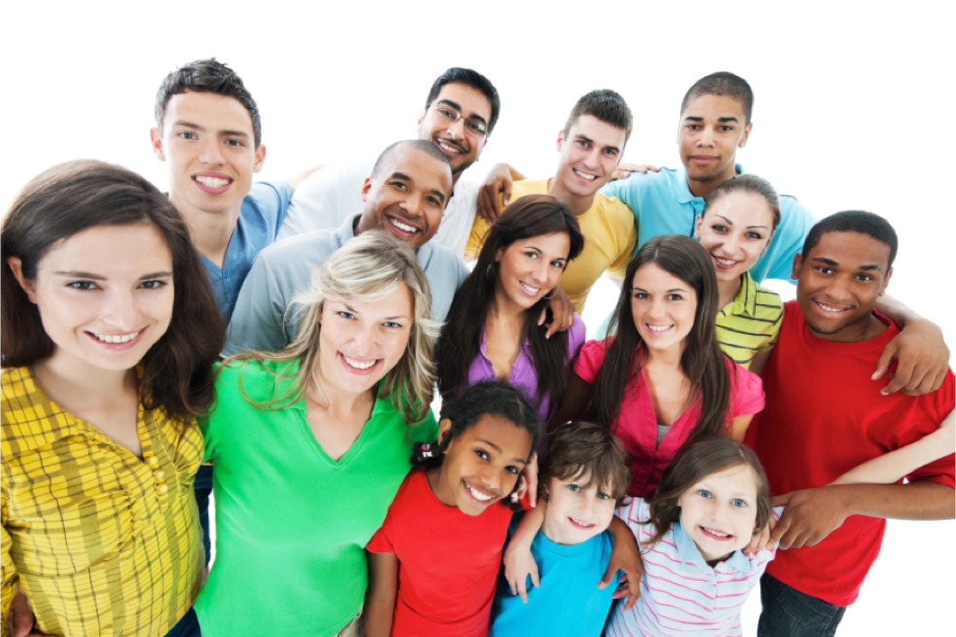 group of folks test drive parrelli optical